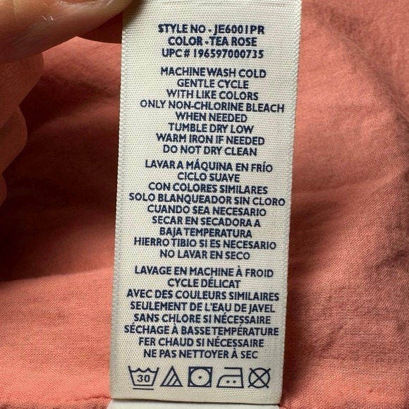 Joie Bondi Tiered Maxi Dress Women Size M Tea Rose Red Cottagecore Boho Coastal‎ - Picture 12 of 13